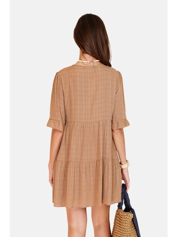 ASSUILI Kleid in Hellbraun