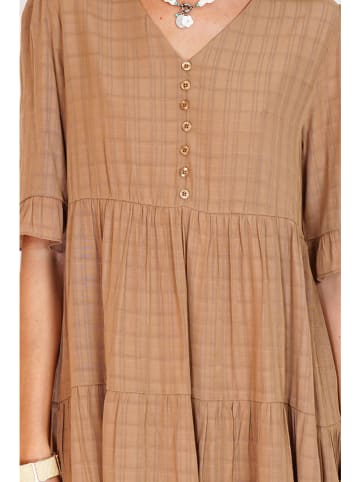 ASSUILI Kleid in Hellbraun