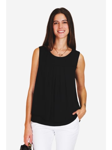 ASSUILI Blusentop in Schwarz