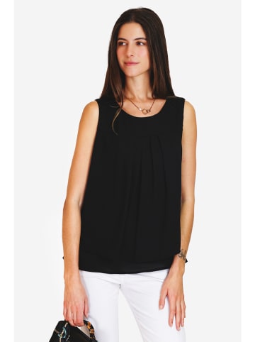 ASSUILI Blusentop in Schwarz