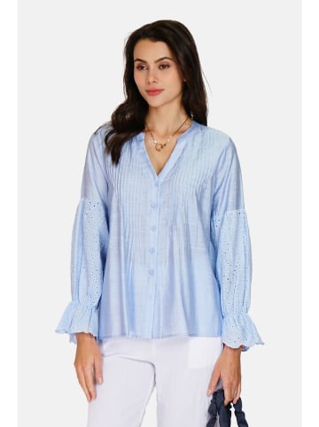 ASSUILI Bluse in Hellblau