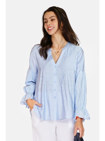 ASSUILI Blouse lichtblauw
