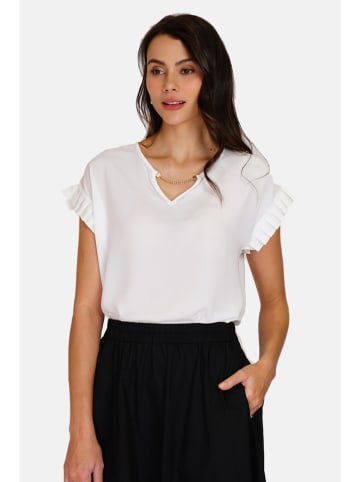 ASSUILI Bluse in Weiß