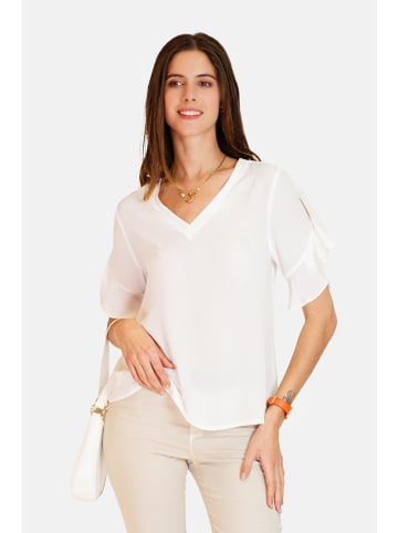 ASSUILI Bluse in Weiß
