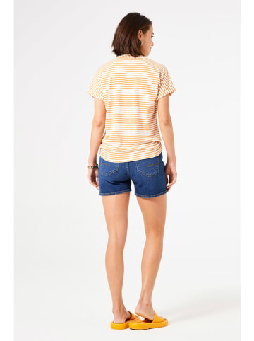 Garcia Shirt oranje/wit