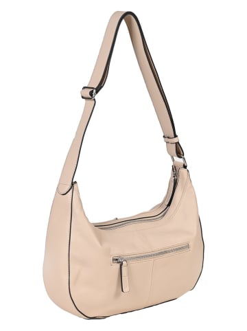 FREDs BRUDER Leren schoudertas beige - (B)37 x (H)22 x (D)8 cm
