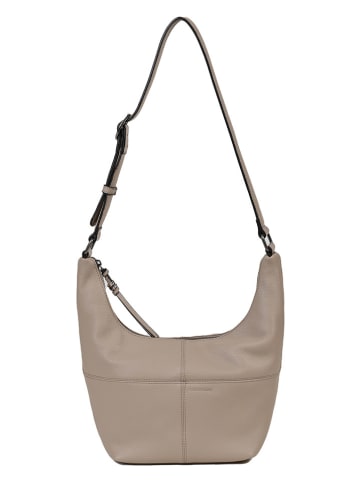 FREDs BRUDER Leren schoudertas "Pruvia" beige - (B)32 x (H)20 x (D)10 cm
