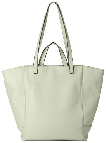 FREDs BRUDER Leren shopper groen - (B)45 x (H)31 x (D)16 cm