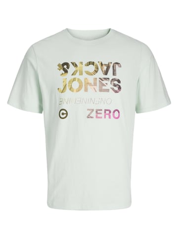 JACK & JONES Junior Koszulka "Spring" w kolorze białym ze wzorem