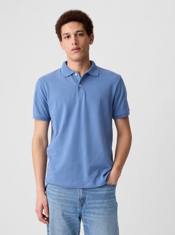 GAP Poloshirt in Blau