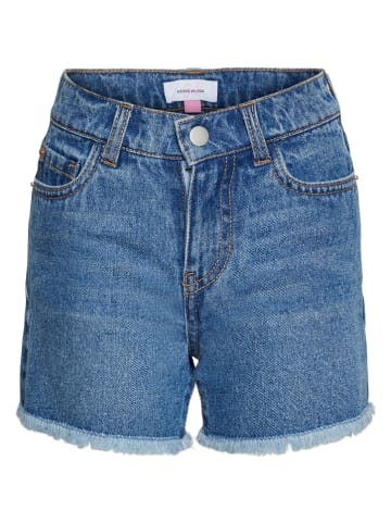 Vero Moda Girl Szorty dżinsowe "Bella" w kolorze niebieskim