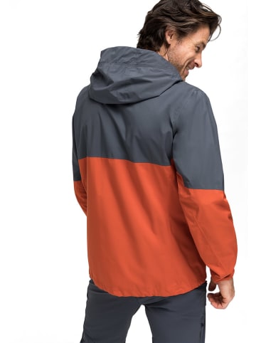 Maier Sports Funktionsjacke "Rosvik" in Rot/ Grau