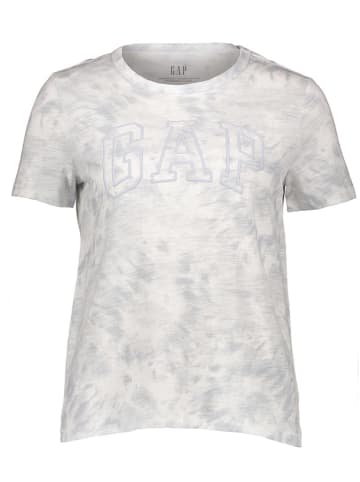 GAP Shirt in Hellblau/ Weiß