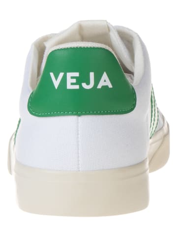 Veja Sneakers "Campo CA" wit/groen
