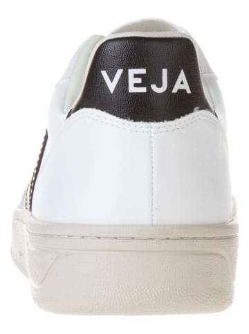 Veja Sneakers "V 10" in Weiß/ Schwarz