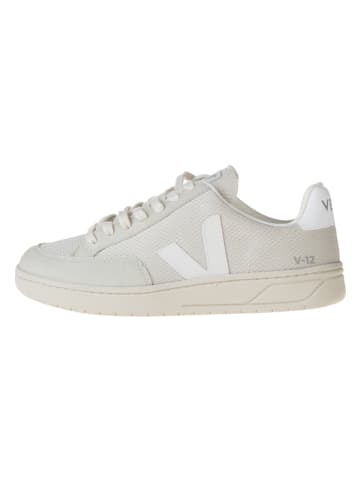 Veja Sneakersy "V 12" w kolorze biało-beżowym