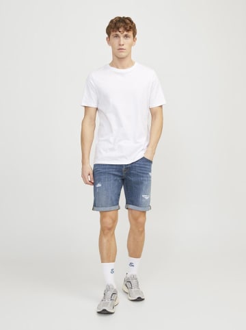 Jack & Jones Szorty dÅ¼insowe "JJRICK" w kolorze niebieskim