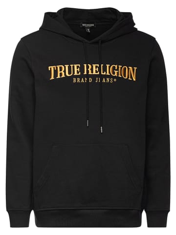 True Religion Hoodie in Schwarz