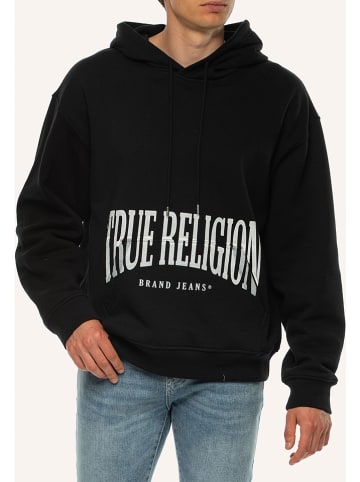 True Religion Hoodie in Schwarz
