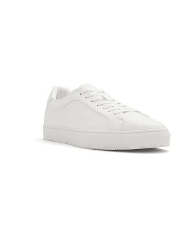 Aldo Skórzane sneakersy w kolorze białym