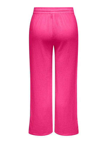 JDY Spodnie w kolorze różowym