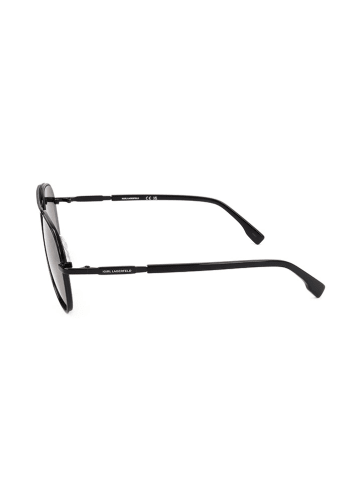 Karl Lagerfeld Herren-Sonnenbrille in Schwarz/ Braun