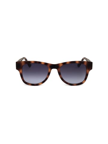 Karl Lagerfeld Unisekszonnebril grijs-oranje/donkerblauw