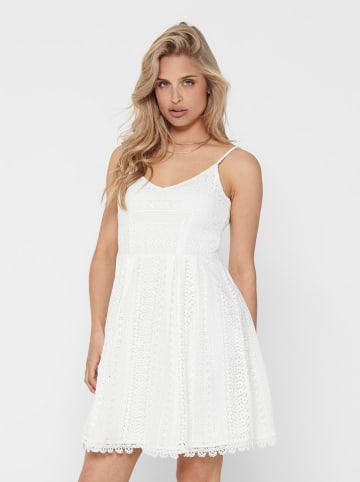 ONLY Kleid in Weiß
