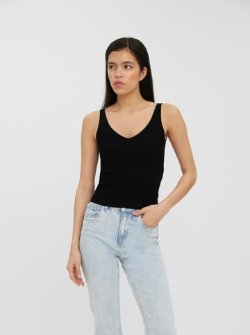 Vero Moda Gebreide top zwart