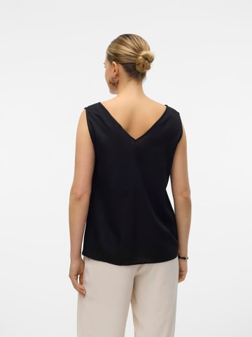 Vero Moda Top w kolorze czarnym