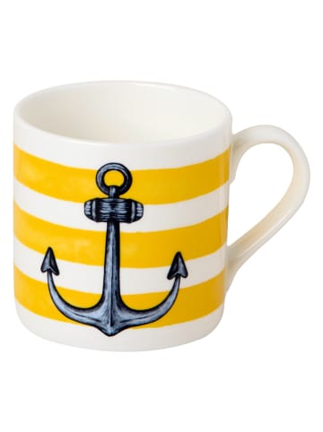 IHR Tasse "Sailor's Anchor" in Gelb/ Weiß - 375 ml