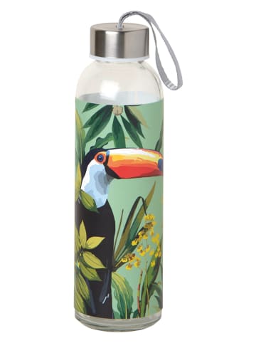 IHR Trinkflasche "Toucan in Paradise" in Grün/ Schwarz - 500 ml