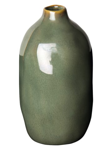 IHR Vase in Grün - (H)14,5 x Ø 7 cm