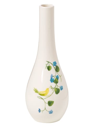 IHR Vase "Lovely Homde" in Creme/ Grün - (H)23 cm