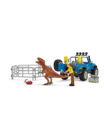 Schleich 36er-Set: Spielfiguren "Geländewagen mit Dino-Auß" - ab 5 Jahren