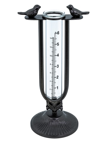 Profigarden Regenmeter zwart - (H)29,5 x Ø 14,5 cm
