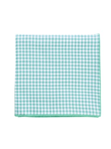 Overbeck and Friends Tischdecke "Elli" in Mint/ Weiß - (L)150 x (B)150 cm