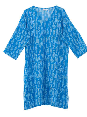 Overbeck and Friends Tuniek "Crazy Fish" blauw