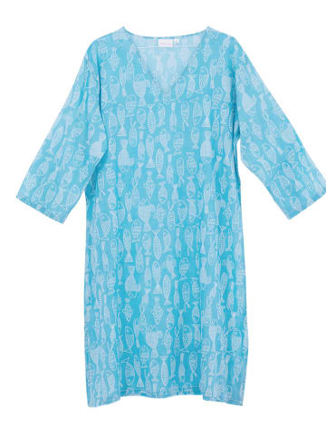 Overbeck and Friends Tuniek "Crazy Fish" turquoise