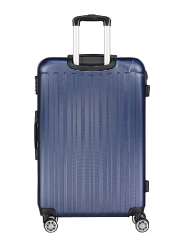 Canadian Peak 5tlg. Hardcase-Trolleyset "Softlesseak" in Dunkelblau