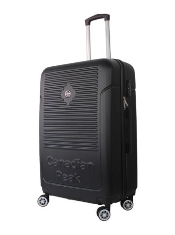 Canadian Peak 3-delige hardcase-trolleyset "Santiegoeak" zwart