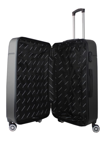 Canadian Peak 3tlg. Hardcase-Trolleyset "Santiegoeak" in Anthrazit