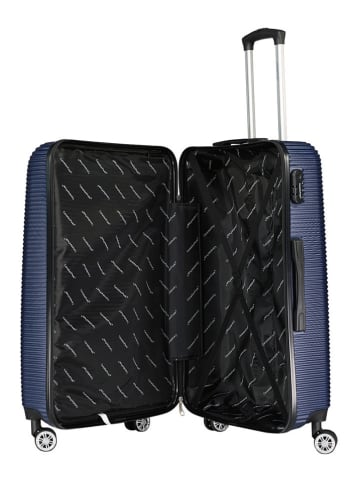 Canadian Peak 3tlg. Hardcase-Trolleyset "Solomuneak" in Dunkelblau