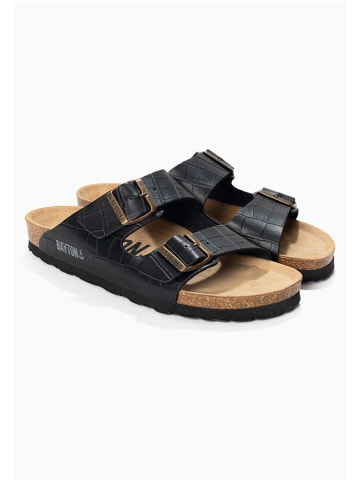 BAYTON Slippers "Atlas" zwart