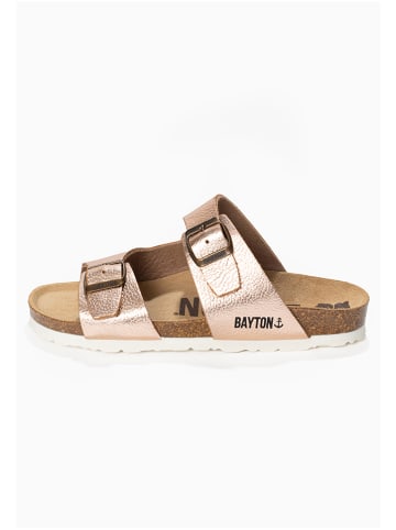 BAYTON Pantoletten "Ilithyie" in Gold/ Rosa