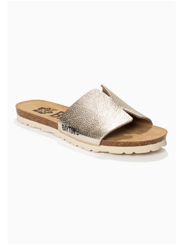 BAYTON Slippers "Djilian Slim" goudkleurig