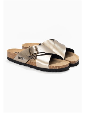 BAYTON Slippers "Era" goudkleurig