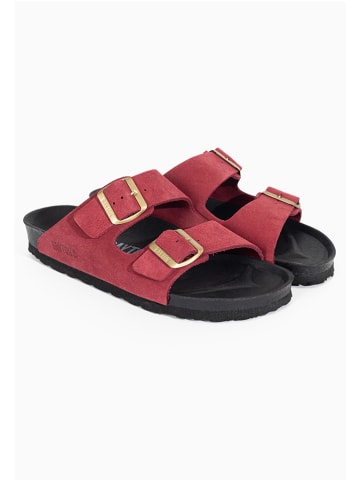 BAYTON Leren slippers "Atlas" roze