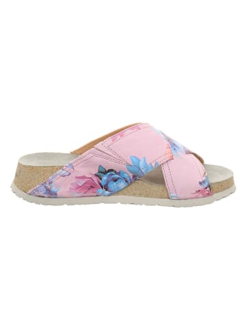 Think! Leder-Pantoletten "Koak" in Rosa