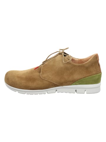 Think! Leren veterschoenen "King" lichtbruin
